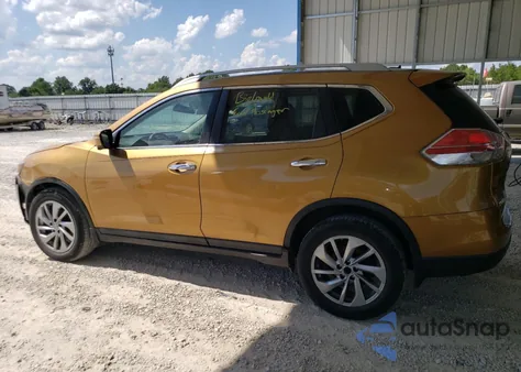 2015 Nissan Rogue S из США, поврежденный, VIN 5N1AT2MV4FC758584